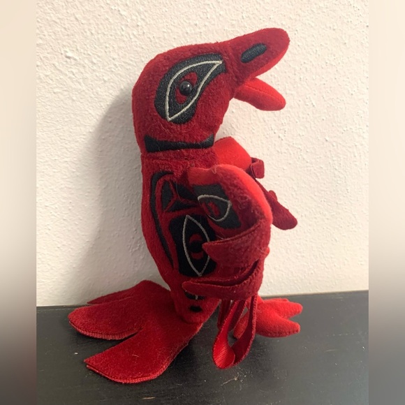 Red Stuffed Animal Toy - Picture 5 of 9